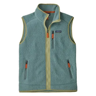 Patagonia Vests, male, Blue, Size: XL Retro Pile Vest