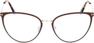 Tom Ford Eyewear Occhiali cat-eye - Marrone