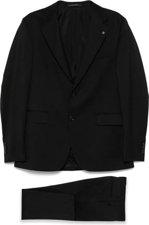 Tagliatore Completo due pezzi in lana vergine - Nero