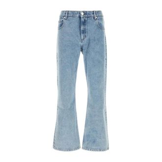 Ernest W. Baker Flared Jeans, male, Blue, Size: XL Flared Jeans