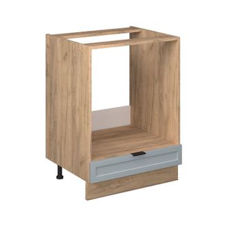 Vicco Armario Para Horno Empotrado Fame-line, Azul Claro-gris, 60 Cm Sin Encimera Vicco