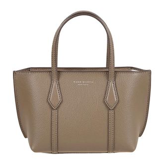 Tory Burch Tassen, Dames, Bruin, ONE Size, Katoen, Perry Mini Tote Bag