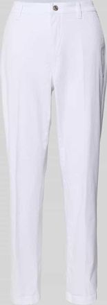 M.A.C Chino mit Eingrifftaschen in Weiss, Gr&ouml;&szlig;e 32