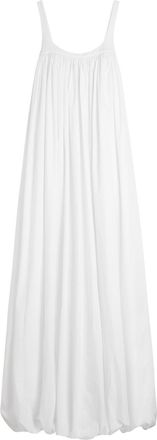 ARMARIUM Nora Pleated Cotton-poplin Maxi Dress - White - IT44 (UK12 / M)