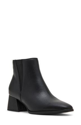Blondo Monika Waterproof Bootie in Black Leather at Nordstrom Rack, Size 8.5