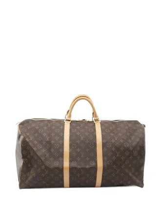 Louis Vuitton 2003 Boston monogram luggage - Brown