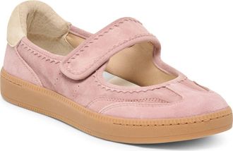 Dolce Vita Nanet Mary Jane Flat in Pink Suede at Nordstrom, Size 9.5