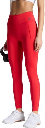 adidas Optime Workout Full Length Leggings in Pure Ruby at Nordstrom Rack, Size X-Large