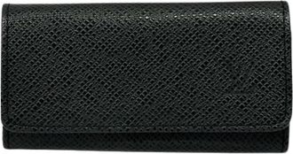 Louis Vuitton Pre-owned Key Holder - Heren - Vintage Accessoires - Zwart - ONE Size - Leer - Vintage