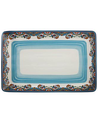 Euroceramica Zanzibar Rectangular Platter