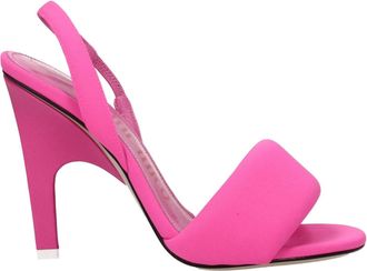 The Attico Fabric Womens Sandal