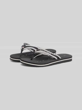 Tommy Hilfiger Zehentrenner mit Logo Details in Black, Gr&ouml;&szlig;e 36