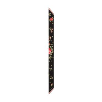 Dolce & Gabbana Silky Scarves, female, Pink, Size: ONE SIZE Silk Twill Bandeau