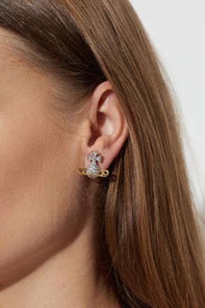 Vivienne Westwood Hectorina Earrings, Womens, Silver