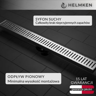 OEM Desag&uuml;e Lineal Helmken 37208601, 600x100 Mm, Cromado