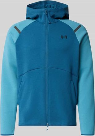 Under Armour Regular Fit Jacke mit Kapuze Modell Unstoppable in Blau, Gr&ouml;&szlig;e XXXL