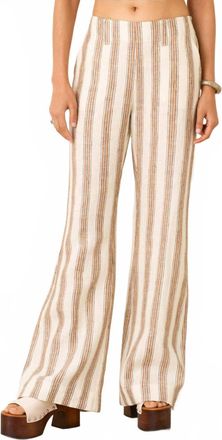 Alix of Bohemia Charlie Stripe Pant In Desert