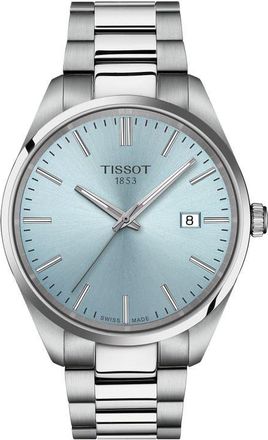 Tissot PR100 Quartz Bracelet Watch, 40mm in Ice Blue at Nordstrom