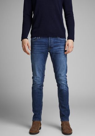Jack & Jones JJIGLENN Slim-Fit mit Stretch und praktischer 5-Pocket-Form Baumwollmischung, slim fit