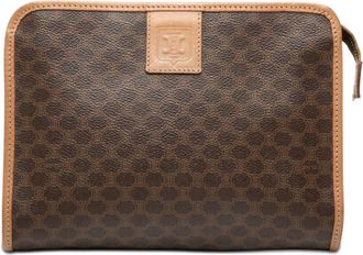 Celine Pre-owned Celine Macadam Coated Canvas Clutch Ladies U1YI6O5NGTG5AT2B