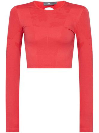 adidas by Stella McCartney Sporttop met uitgesneden rug - Roze