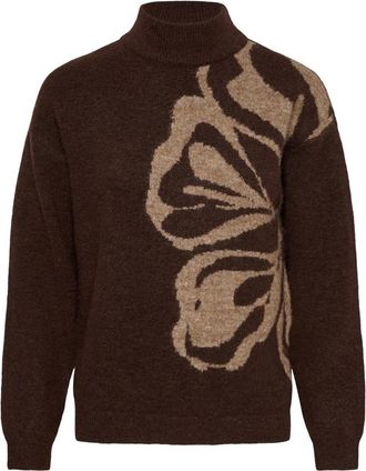 Kaffe Maglieria - - Knitwear - Donna - Marrone - M