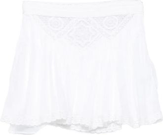 Isabel Marant Minigonna Goldie - Bianco