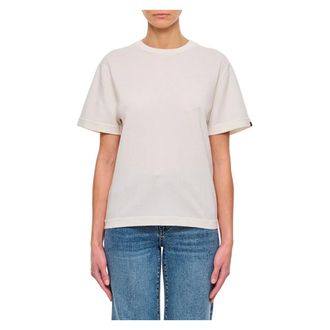 Extreme Cashmere T-Shirts, female, White, ONE SIZE, Short Sleeve T-Shirt