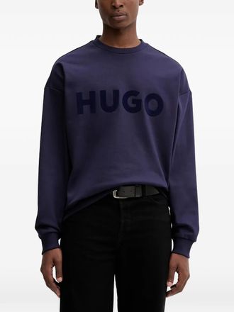 HUGO BOSS Maglione girocollo - Blu