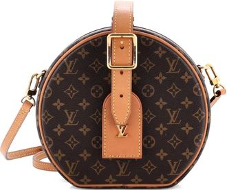 Louis Vuitton Petite Boite Chapeau Bag Monogram Canvas crossbody bag - Bruin