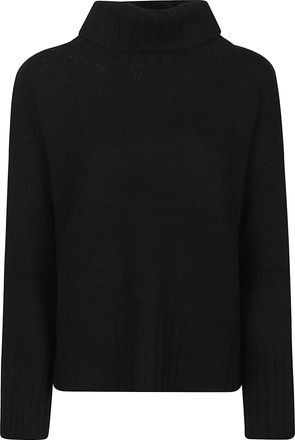 Aragona Long-Sleeve Turtle Neck Cashmere Sweater