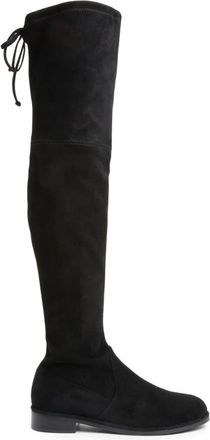 Stuart Weitzman Bold Stretch Over-the-Knee Laars - Dames - Over de knie laarzen - Zwart - 35 1/2 EU - Su&egrave;de - Schoenen