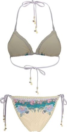 Zimmermann Womens Beige Polyamide Bikini Clothing