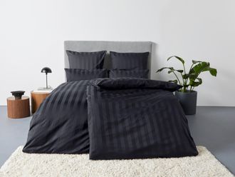 Leonique Bettwäsche »Malia in Gr. 135x200 oder 155x220 cm« 2 tlg. zeitlose Bettwäsche aus Baumwolle, Bettwäsche in Mako-Satin-Qualität