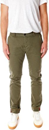 Blue de G&ecirc;nes Paulo Pavia 1 V2 Chino - Heren - Chinos - Groen - W29 L32 - Katoen - Broeken