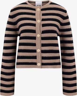 Allude Cardigan aus Baumwolle und Kaschmir