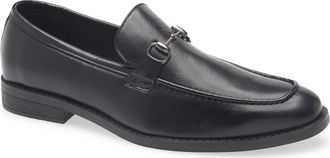 Geoffrey Beene Faux Leather Loafer in Black at Nordstrom Rack, Size 10.5