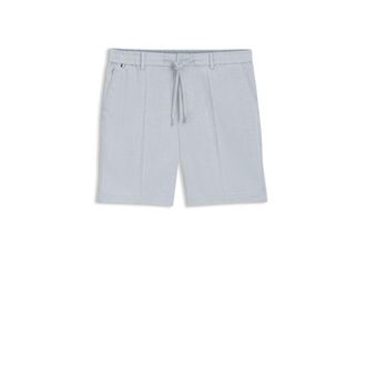 BOSS Linen-blend shorts in a modern fit