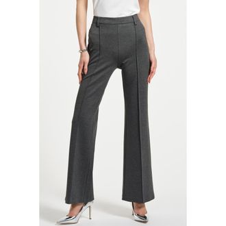 Isaac Mizrahi New York Flare Ponte Pants in Charcoal Grey at Nordstrom Rack, Size X-Small