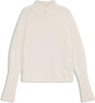 HUGO BOSS Wool-blend sweater with mock neck