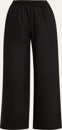Eskandar Cashmere-Blend Flared Trousers