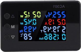 OEM Medidor De Energ&iacute;a Digital - Monitor De Consumo De Energ&iacute;a - Amplio Rango De Medici&oacute;n - 50-300v 20a - Blanco