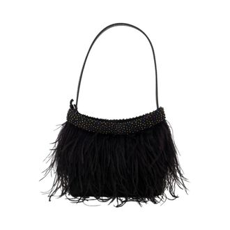 Staud Staud - Winslow Tas - Dames - Tassen - Zwart - Maat: ONE Size Zijde