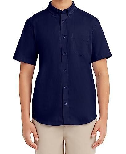 Chemise Nautica Homme Manches Courtes, Motif Bateau, Boutons Devant, Taille M