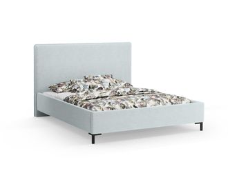 CXL by Christian Lacroix Cama con cabecero y ba&uacute;l 140x200cm de tejido chenilla pistacho