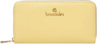 Braccialini Portemonnee met rits - Dames - Portefeuilles - Geel - ONE Size - Polyester - Accessoires