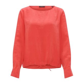 OPUS Dames, Blouses & Shirts, Rood, Maat: 2XL Modal
