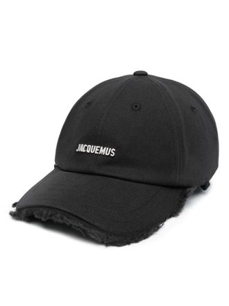 Jacquemus Cappello da baseball La Casquette Artichaut - Nero