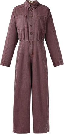 FRNCH Frnch, Jumpsuits & Playsuits, Dames, Rood, M, Katoen, Fabiana Jumpsuit