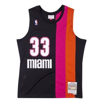 Mitchell & Ness x NBA Miami Heat 2005-06 Swingman Jersey Alonzo Mourning 33 SMJYCP19242-MHEBLCK05AMO